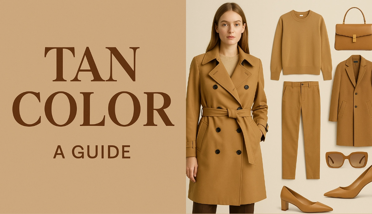 an overview of tan color for fashion pairing and styling