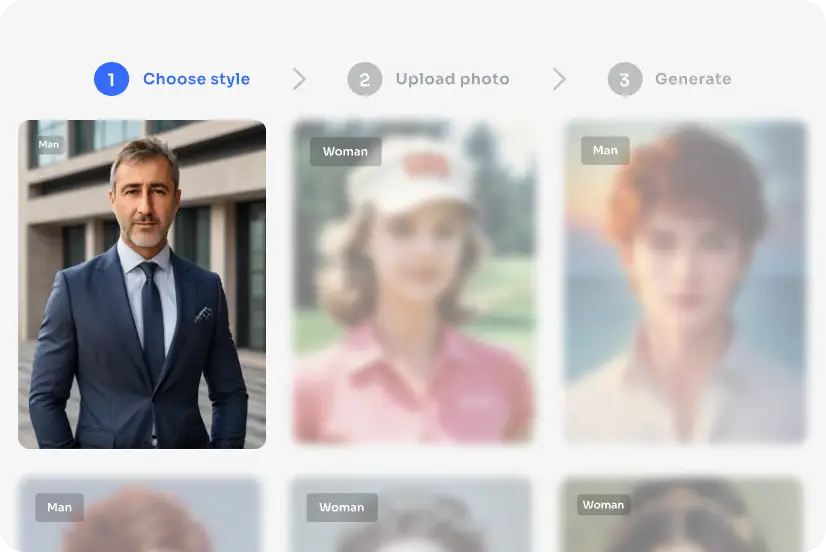 elige un estilo de traje en aiease