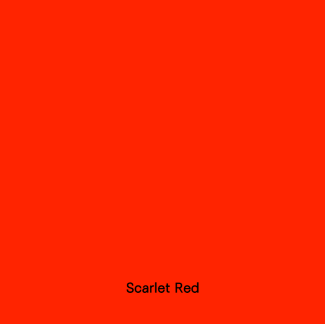 comparar el rojo escarlata con el rojo puro