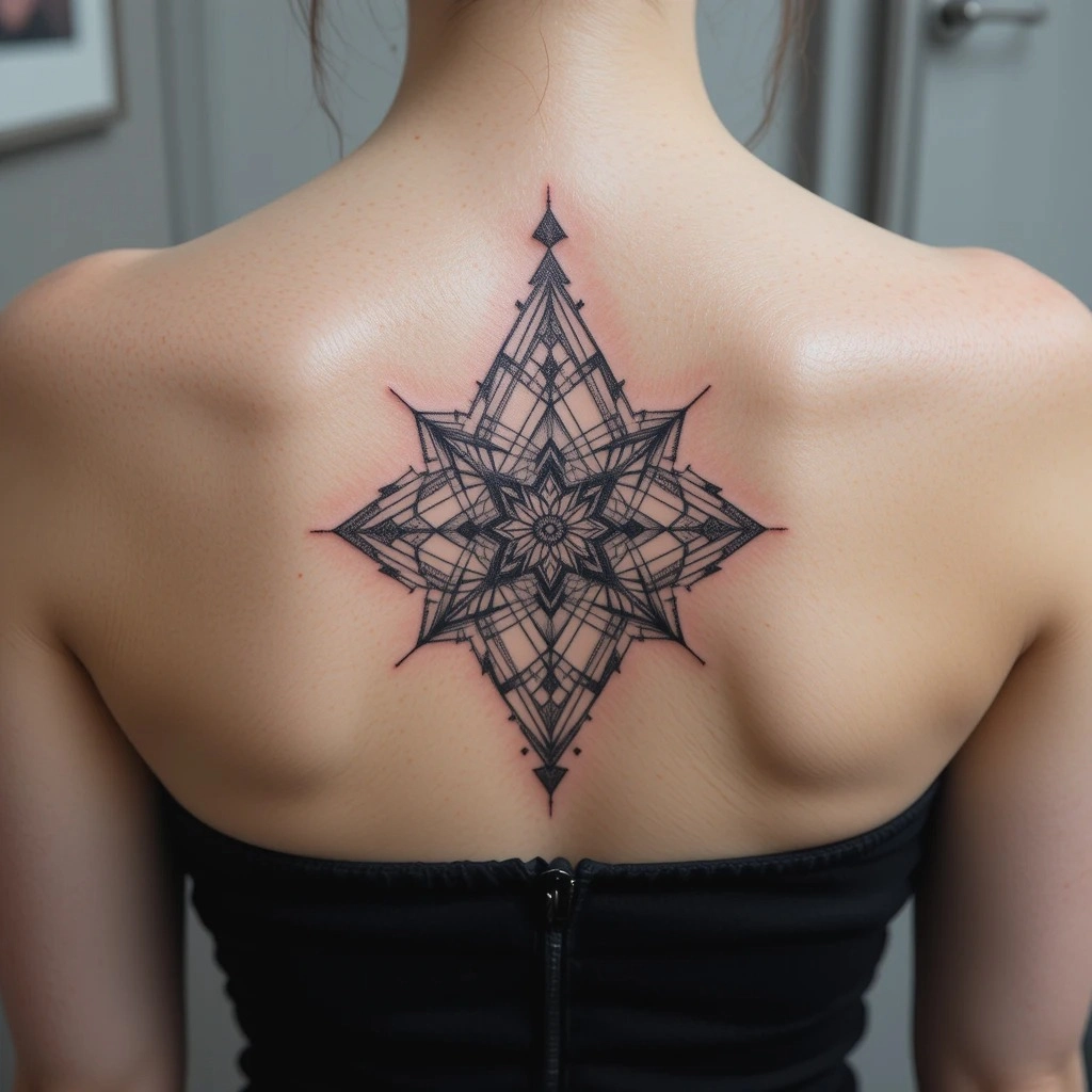 cover up tattoo ideas for geometric style