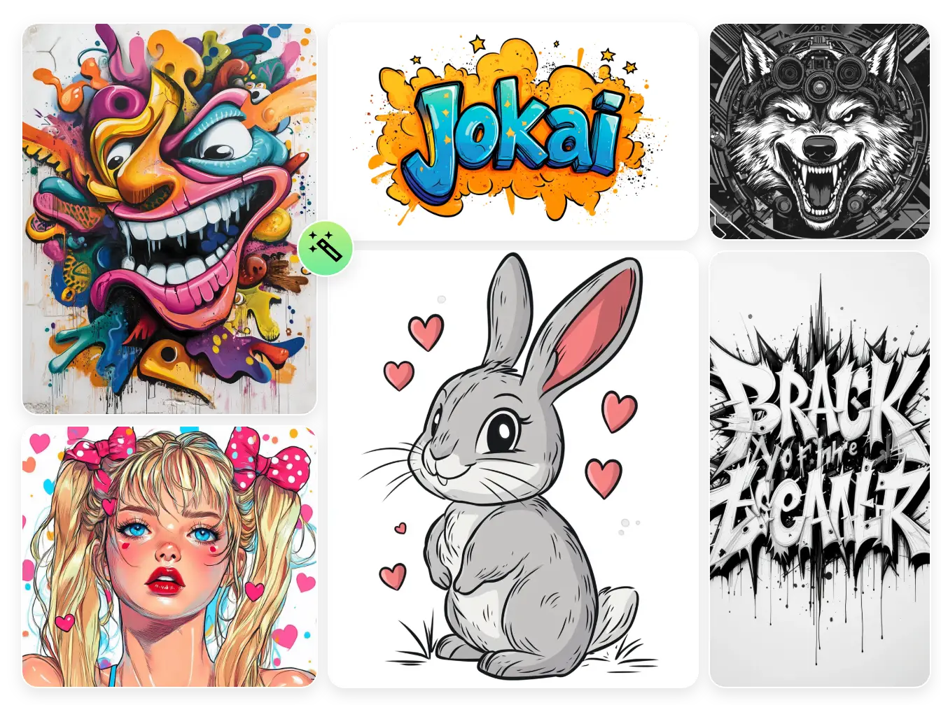 create doodle characters animals and text using ai ease free ai doodle generator