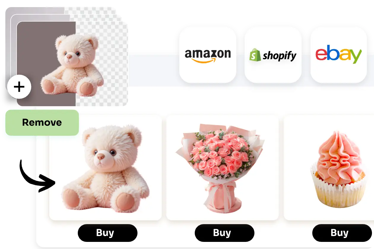 recorta fondos de fotos de productos para conseguir un aspecto cohesionado y limpio