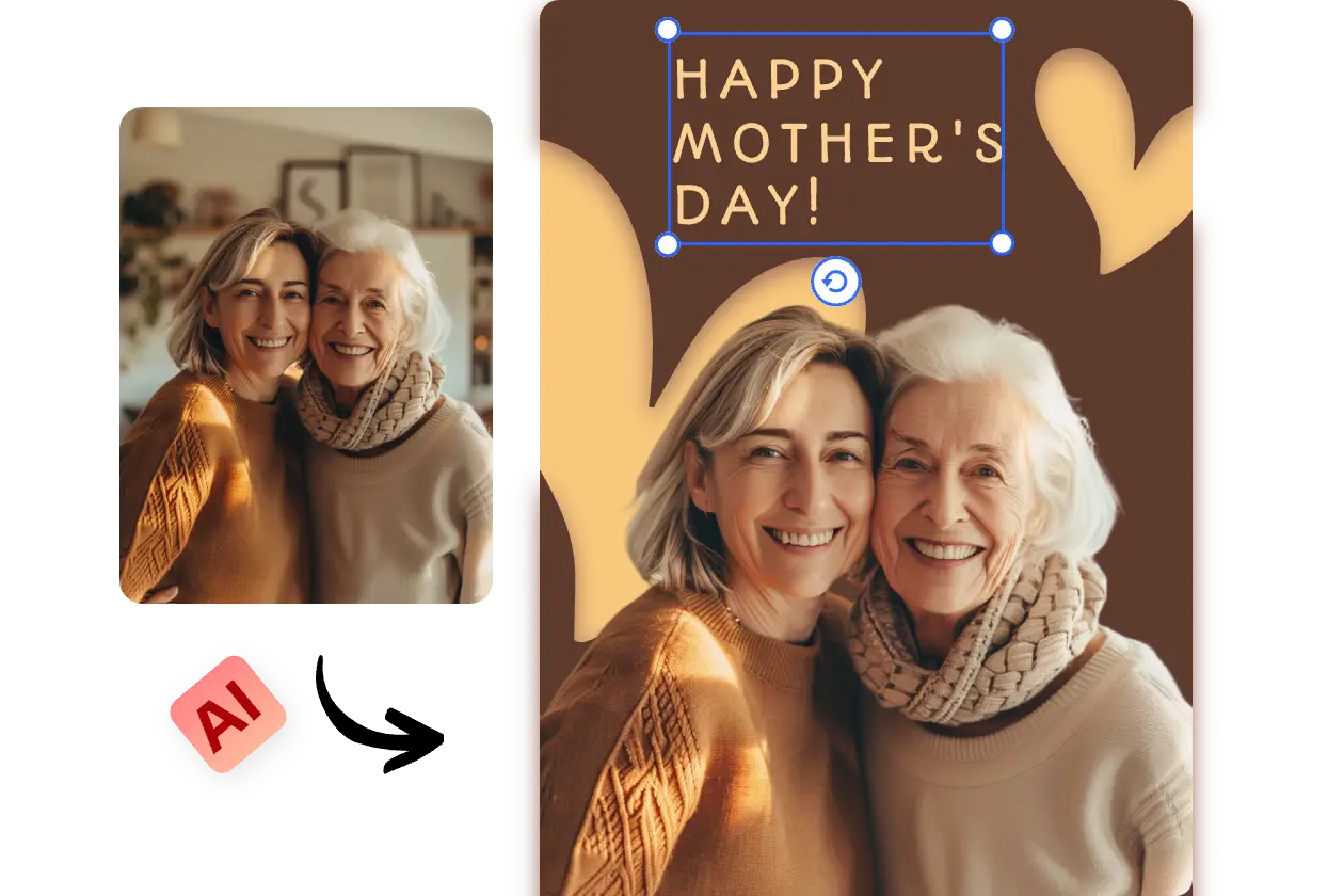editar fotografias do dia da mãe online com alta qualidade