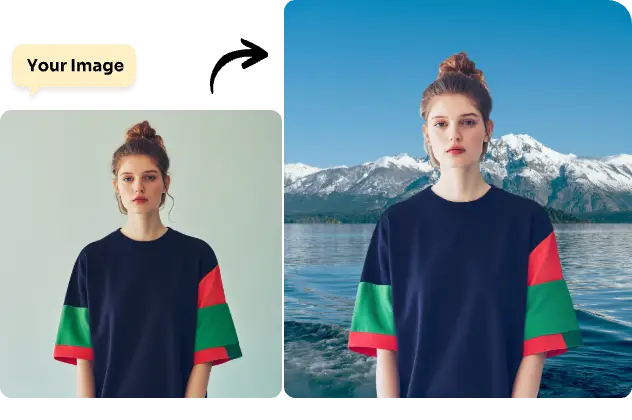 generate photo background with instagram photo editor