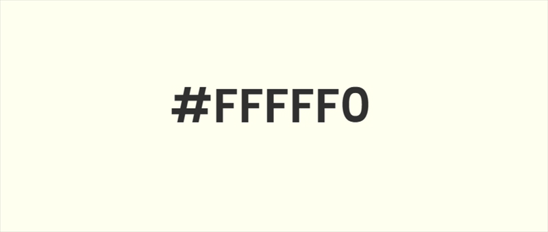 color marfil #fffff0