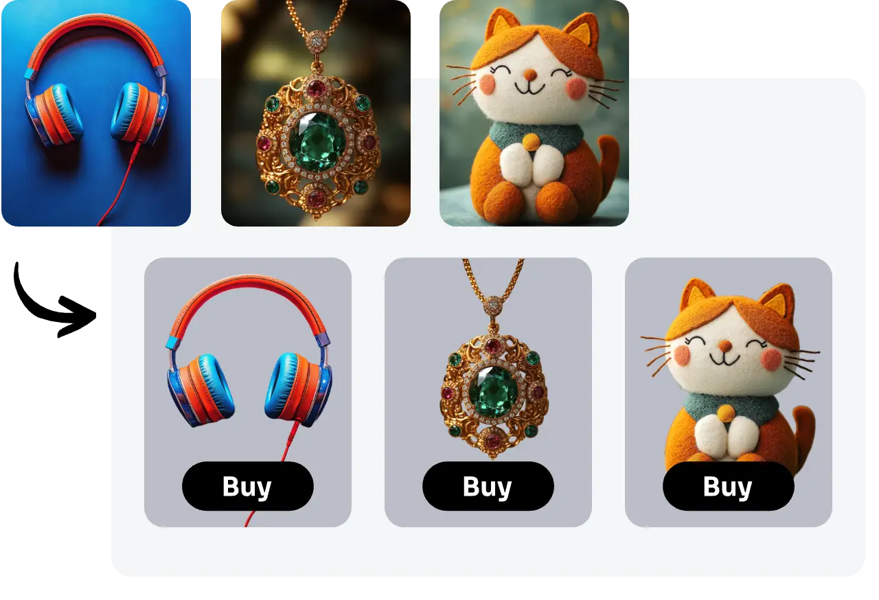 otimizar 3 fundos de exposição de produtos com fundos cinzentos neutros