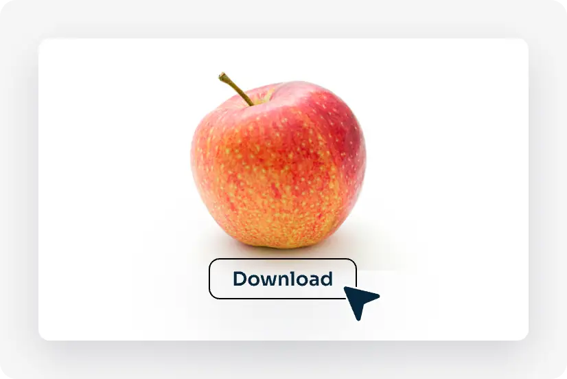 remove shadow from photo of an apple and download it
