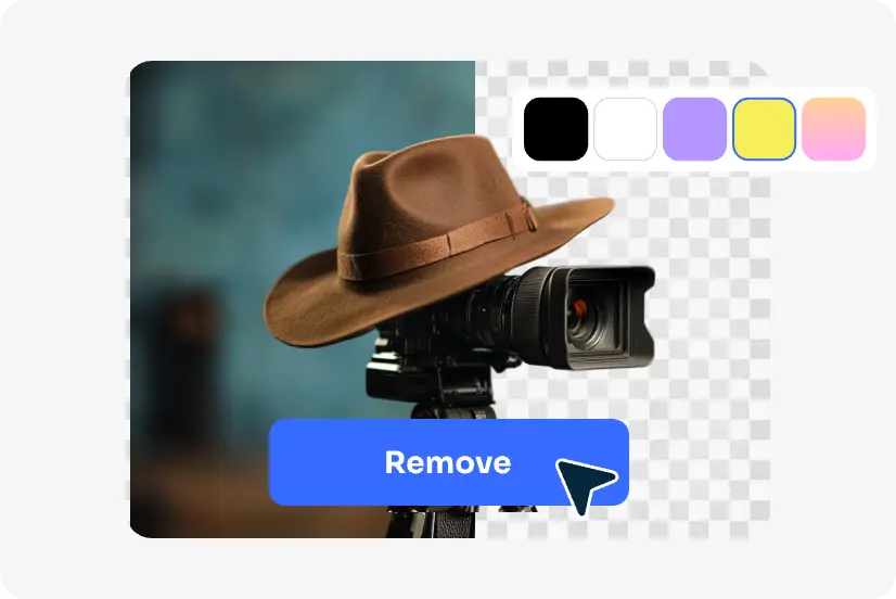 Entfernen Sie den Bildhintergrund und wählen Sie eine Farbe