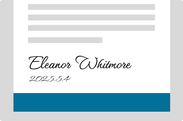 sign a document online with e-signature made in AI Ease