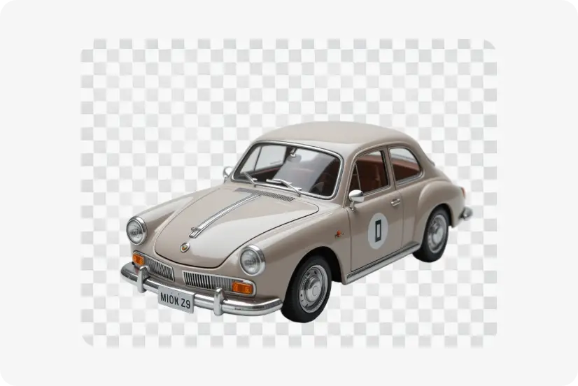 step 3 to use ai ease peach background changer to get transparent background image