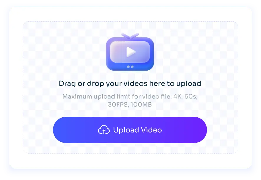 step to remove logo from video of uploading video