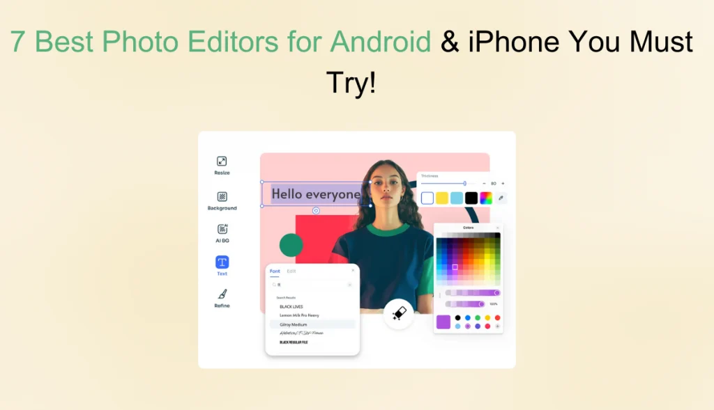 7 個適用於 Android 的最佳 AI 輕鬆照片編輯工具的圖像