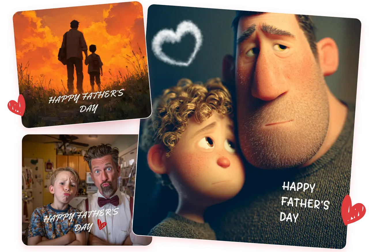 AI Easeのオンライン父の日フォトエディター