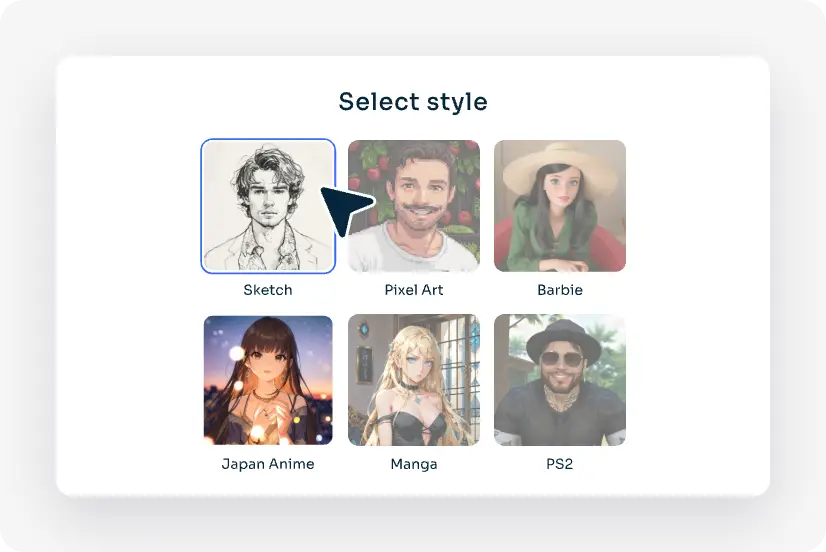 choose a sketch style
