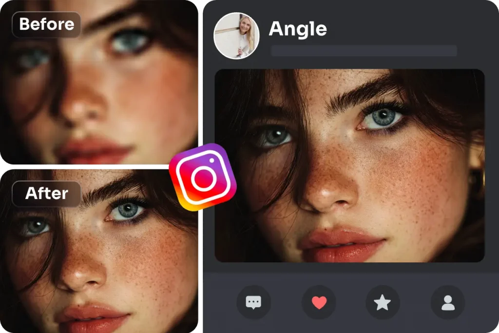 AI Easeの画像鮮明化ツールでSNS向けの魅力的なコンテンツを作成する