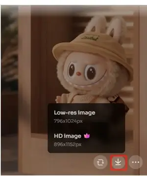 download the Labubu doll image