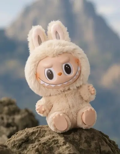 have a seat labubu created by AI Ease