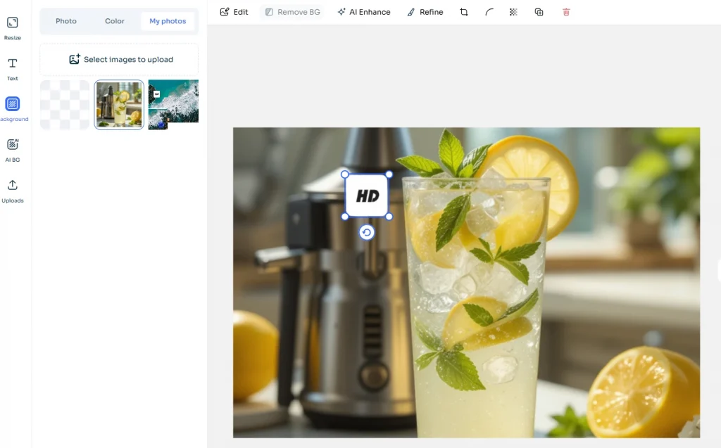 如何以 AI 輕鬆地將標誌添加到照片中