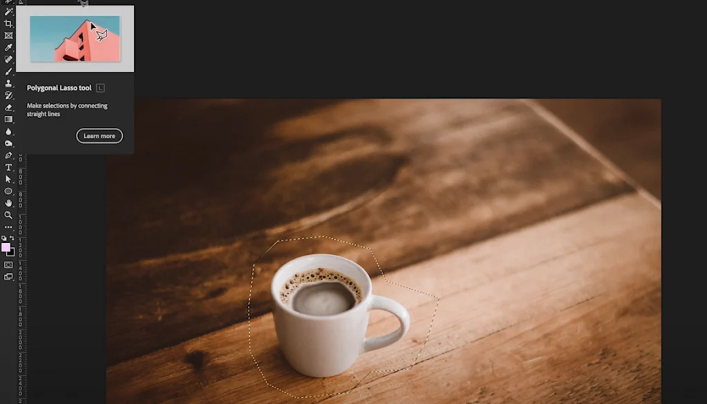 如何在 photoshop 上移除照片中的物件