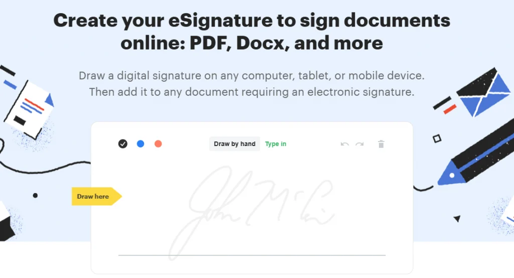 CreateMySignature 的介面