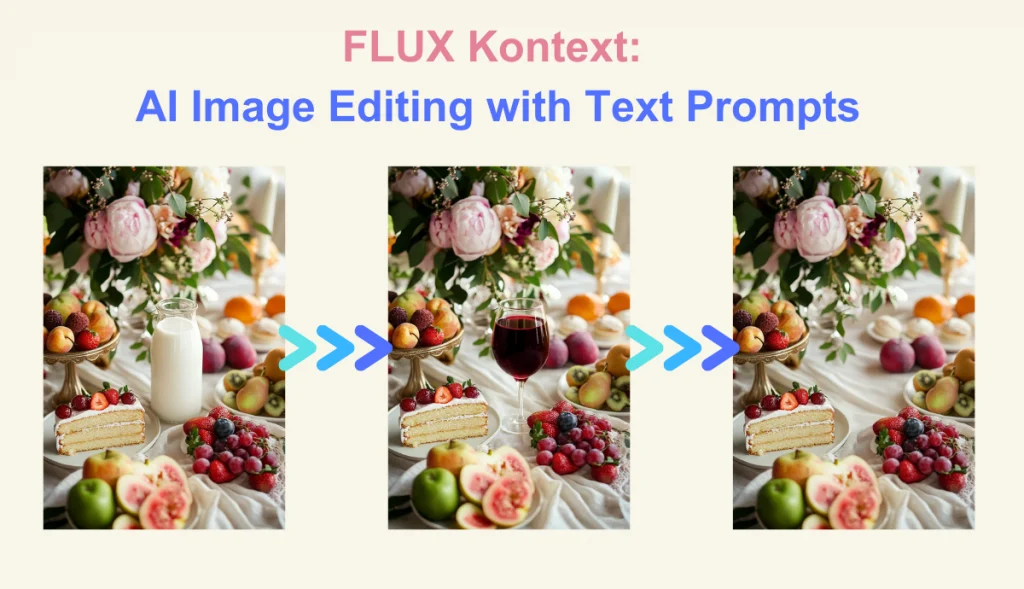 FLUX Kontext for AI image editor with prompt