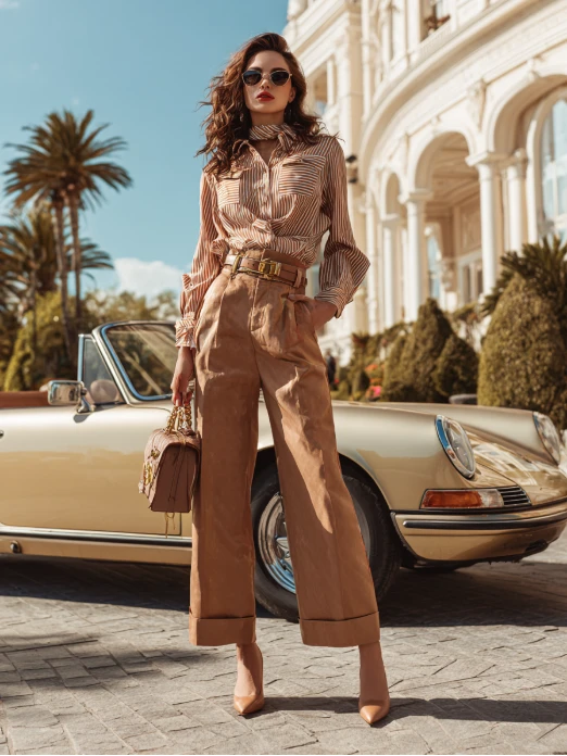 ritratto di modello femminile realistico generato ai per i mockup di e commerce