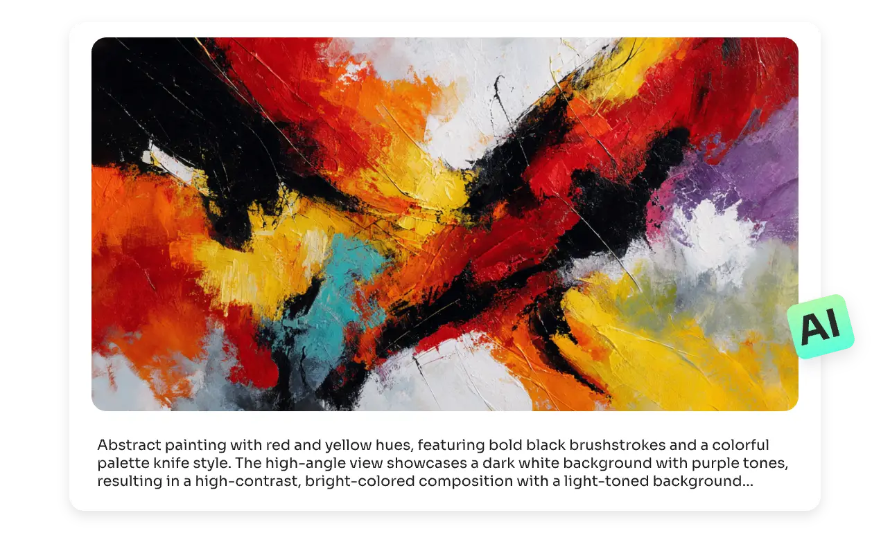 an watercolor abstract art generated from text prompts by ai ease ai abstract art maker