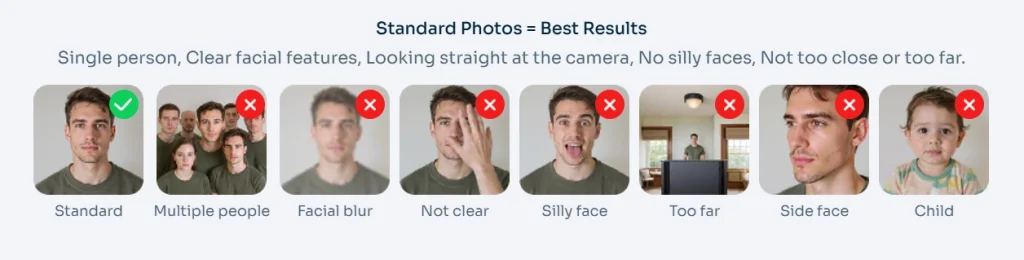 tips for how to transform photo into standard ai headshot